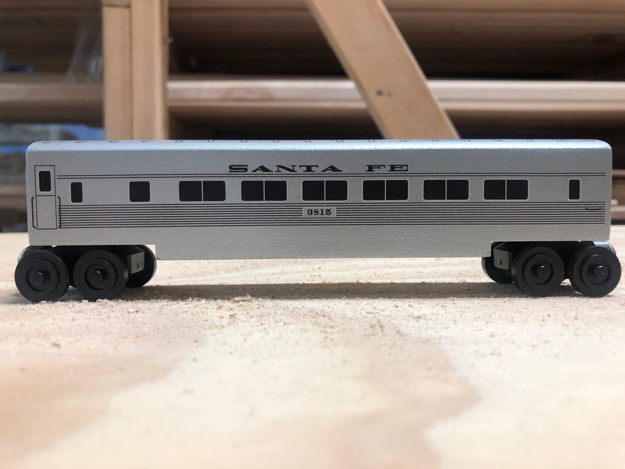 Santa Fe Super Chief 3pc Toy Train Set