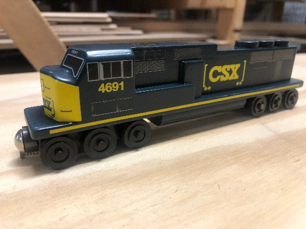 Csx Sd70 Diesel Engine The Whittle Shortline Railroad Wooden Toy Trains