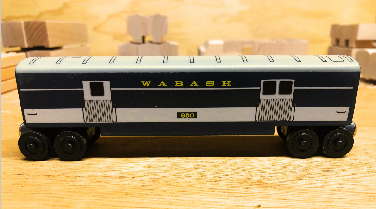 Wabash Cannonball 3pc Toy Train Set