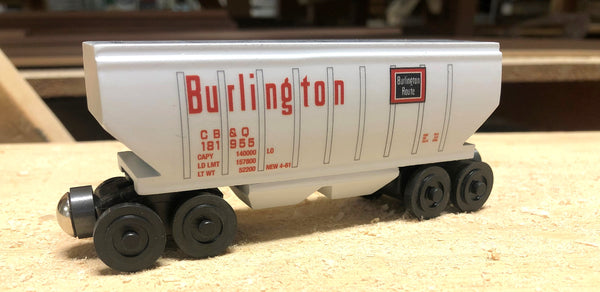 Burlington Cement Train Car 5"