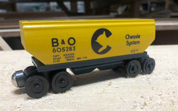 B&O Chessie Cement Train Car 5"