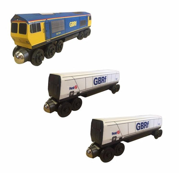 Gbrf toy train 3pc. Set - European