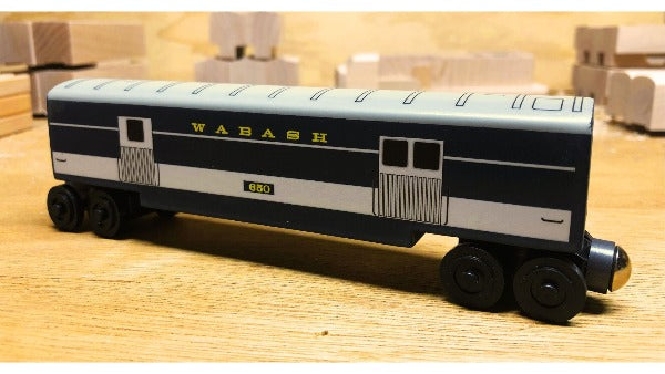 Wabash Cannonball Baggage Car – The Whittle Shortline Railroad - Wooden ...