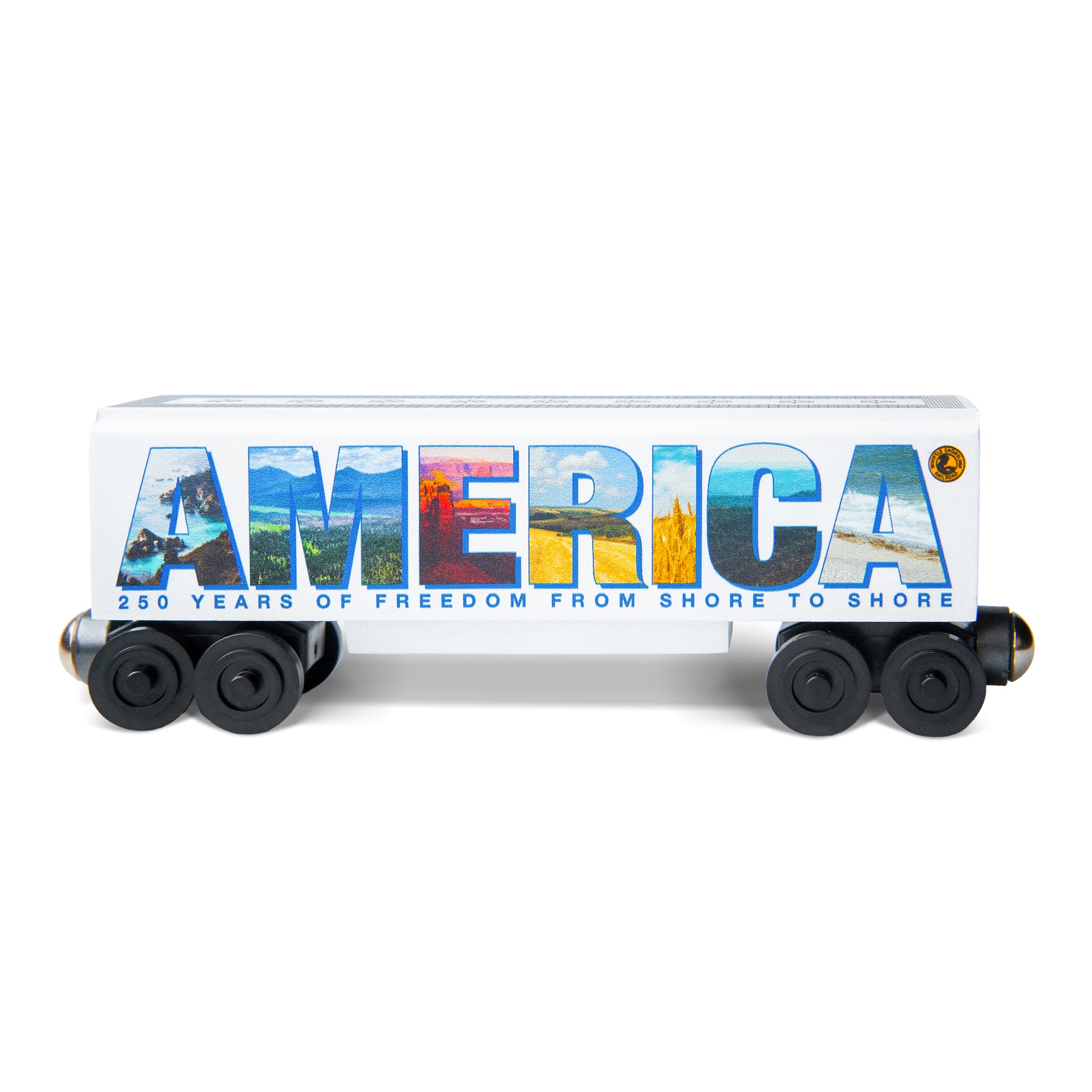 “America” – 250th Anniversary Car 🇺🇸 – The Whittle Shortline Railroad