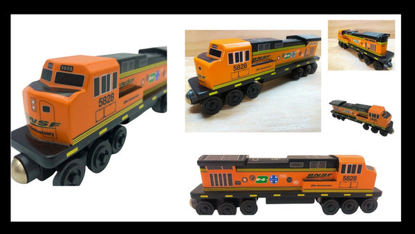 BNSF 25th Anniversary C44 Engine – The Whittle Shortline Railroad ...