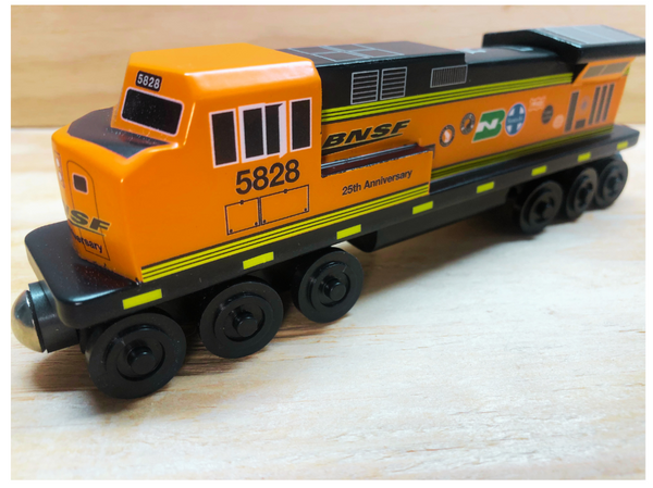 BNSF 25th Anniversary C44 Engine – The Whittle Shortline Railroad ...