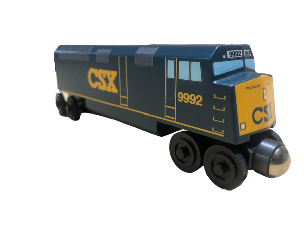 CSX Blue F40 Diesel Engine – The Whittle Shortline Railroad - Wooden ...