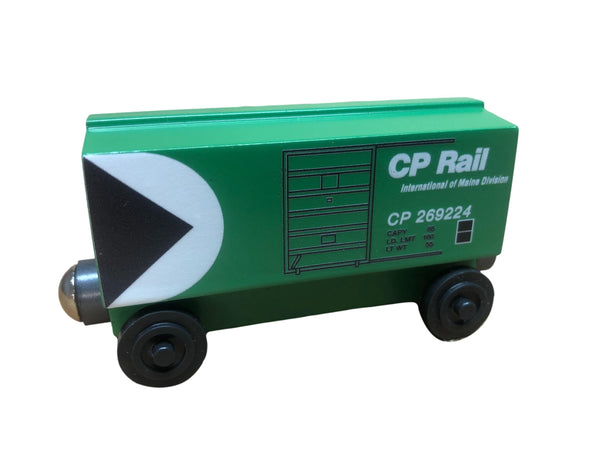 Canadian Pacific Green Blue and White Boxcar 3"