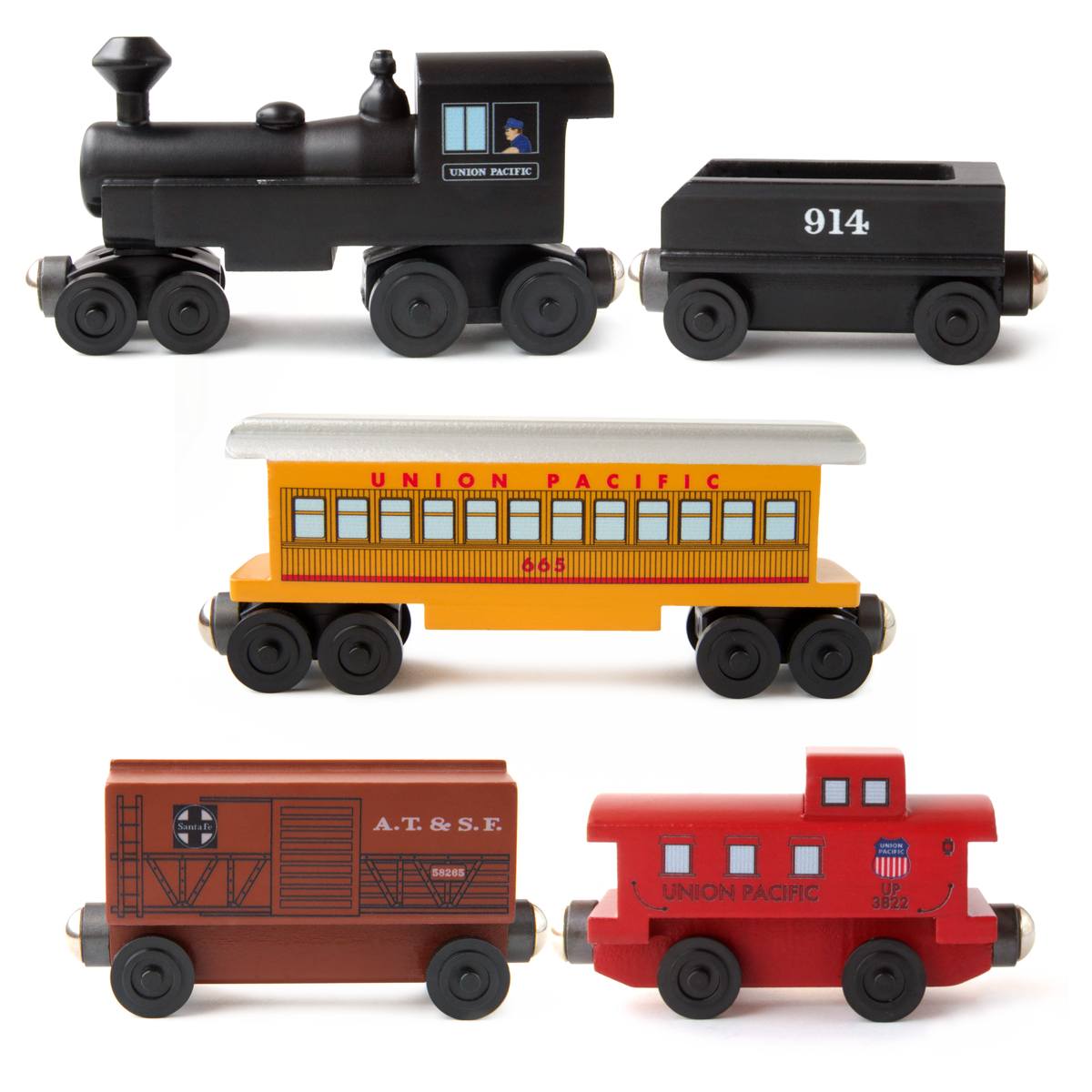 The Whittle Shortline Railroad Wooden Toy Trains – The Whittle ...