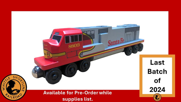 Santa Fe Warbonnet SD70 Diesel Engine - Last Batch of 2024 Pre-Order