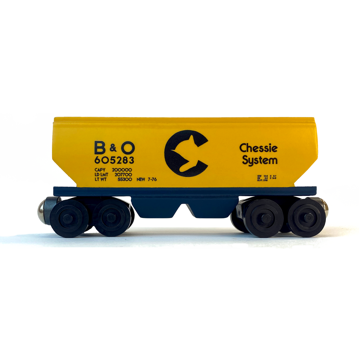 B&O Chessie Cement Car - 5