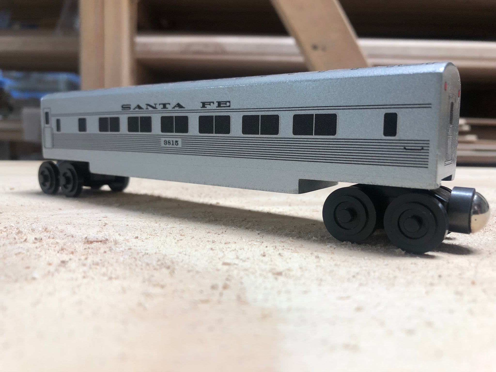 Santa Fe Super Chief 3pc Toy Train Set