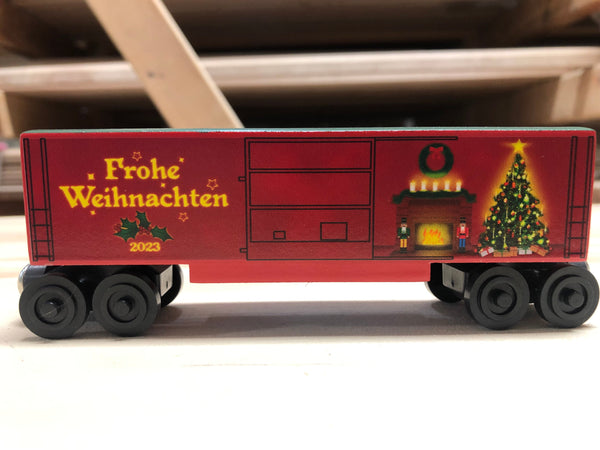 Christmas 2023 Hi-Cube Boxcar - German/Deutsch