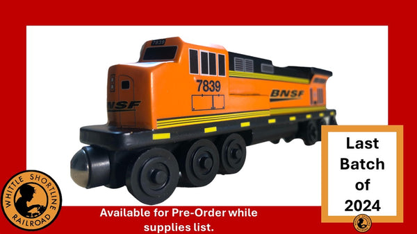 BNSF H4 Black and Orange C44 Engine - Last Batch of 2024 Pre-Order