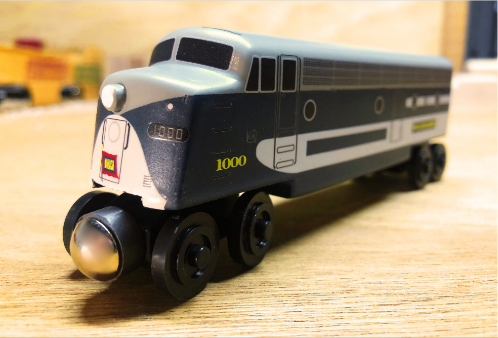 HOLIDAY PRE ORDER Wabash Cannonball 3pc Toy Train Set The Whittle Shortline Railroad Wooden Toy Trains