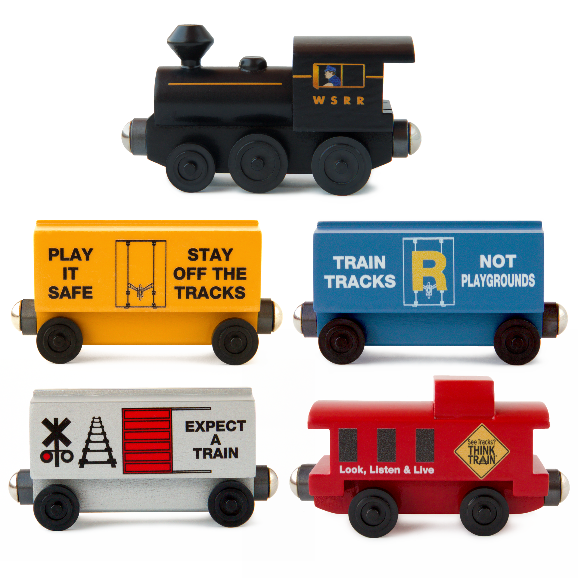 Rail Safety Awareness 5pc – The Whittle Shortline Railroad