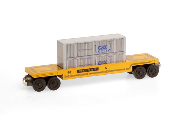Doublestack Cars - Intermodal Toy Trains – The Whittle Shortline