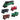 Whittle Shortline Railroad Burlington Northern 5pc Railway Set Wooden Toy Train