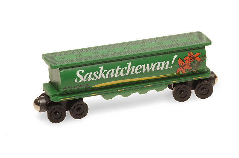 Whittle Shortline Railroad Saskatchewan 1 Cylinder Hopper Wooden Toy Train
