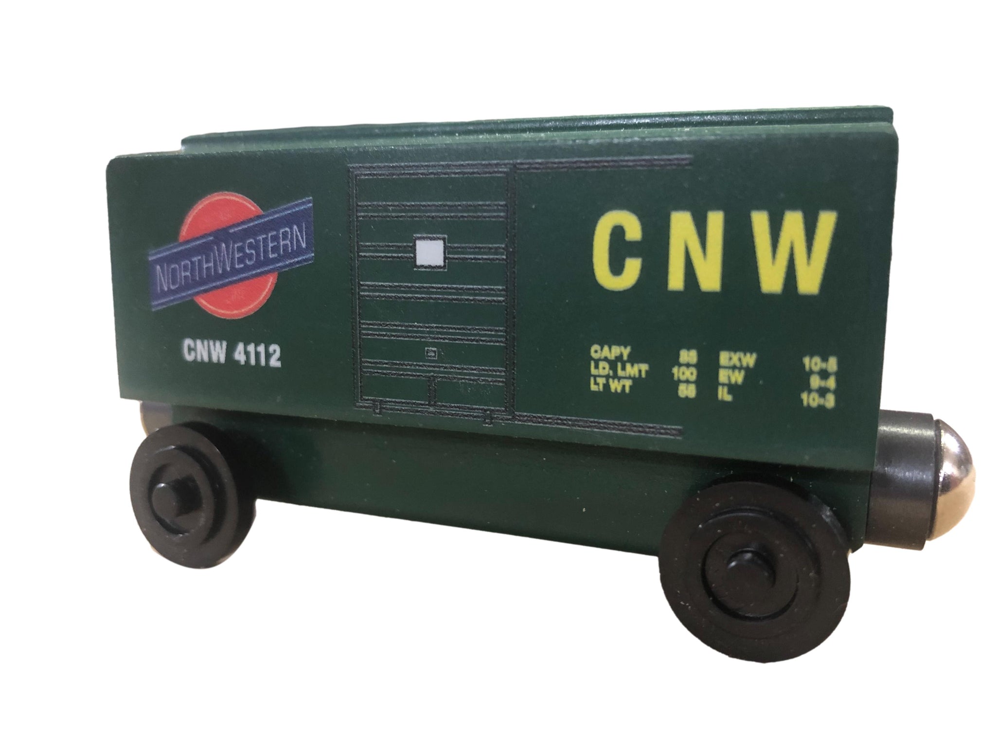 Chicago Northwestern CNW Green 3" Boxcar