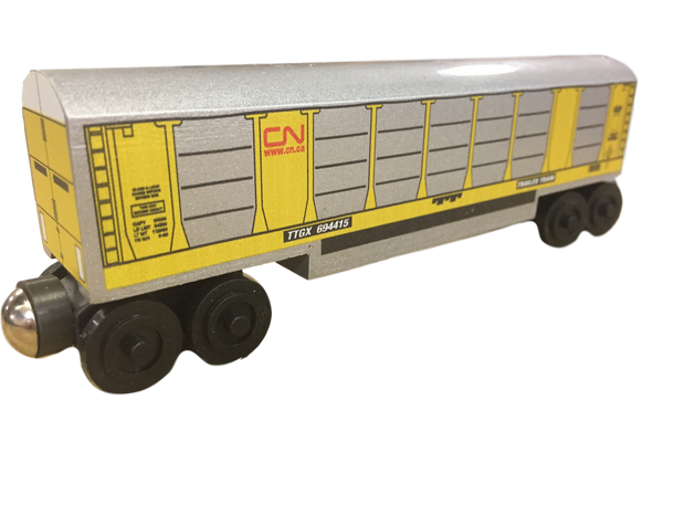 Auto Rack Toy Canadian National Autorack – The Whittle Shortline Railroad - Wooden ...