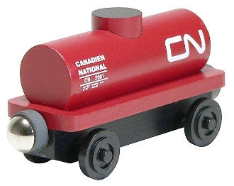 Whittle Shortline Railroad Canadian National Tanker Car Wooden Toy Train