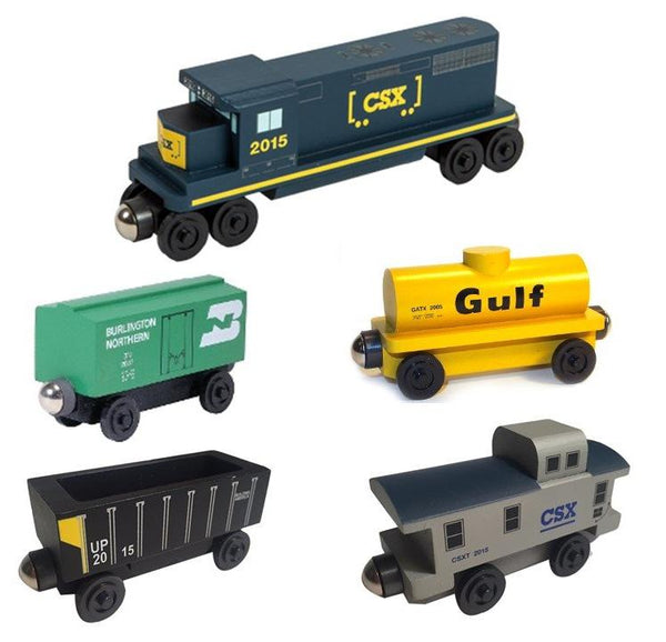White Train Set Whittle Shortline Toy Train Sets – The Whittle Shortline Railroad ...