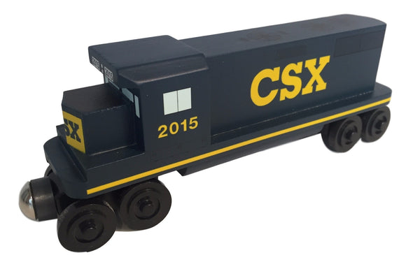 Whittle Shortline Railroad CSX GP-38 Diesel Engine Wooden Toy Train