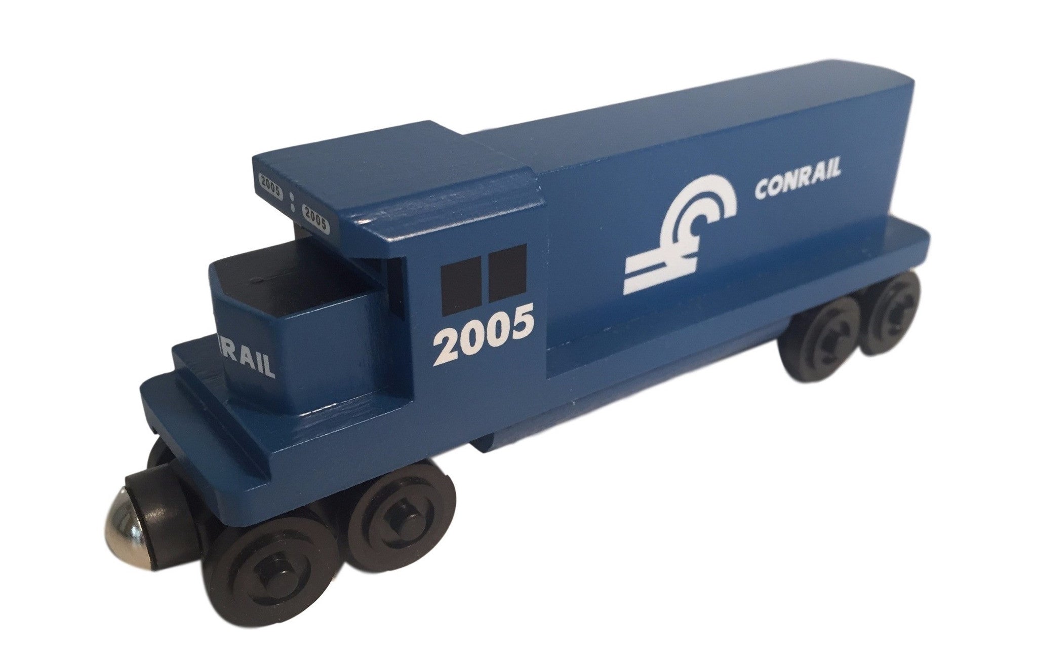 Whittle Shortline Railroad GP-38 Conrail Diesel Engine Wooden Toy Train