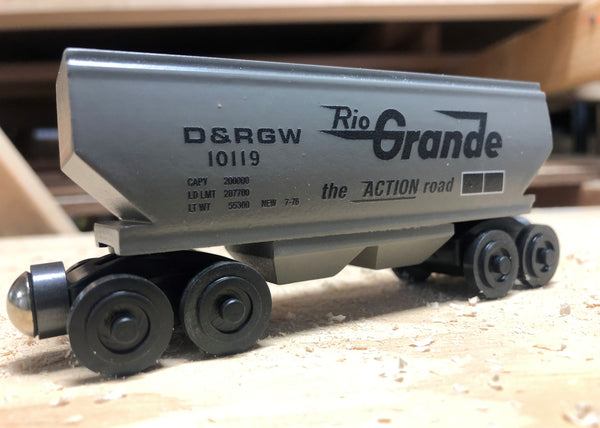 Denver and Rio Grande Cement Train Car 5"