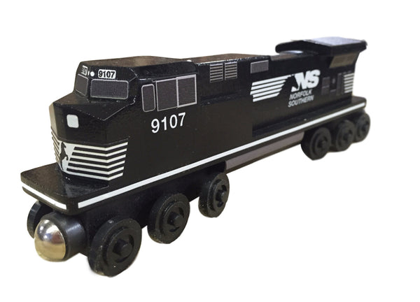 Whittle Shortline Railroad Norfolk Southern C-44 Engine Wooden Toy Train