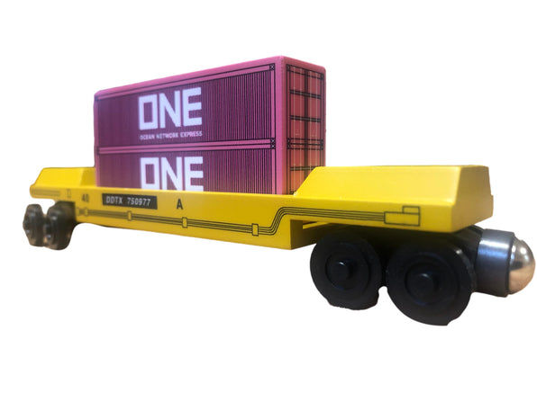 Doublestack Cars - Intermodal Toy Trains – The Whittle Shortline