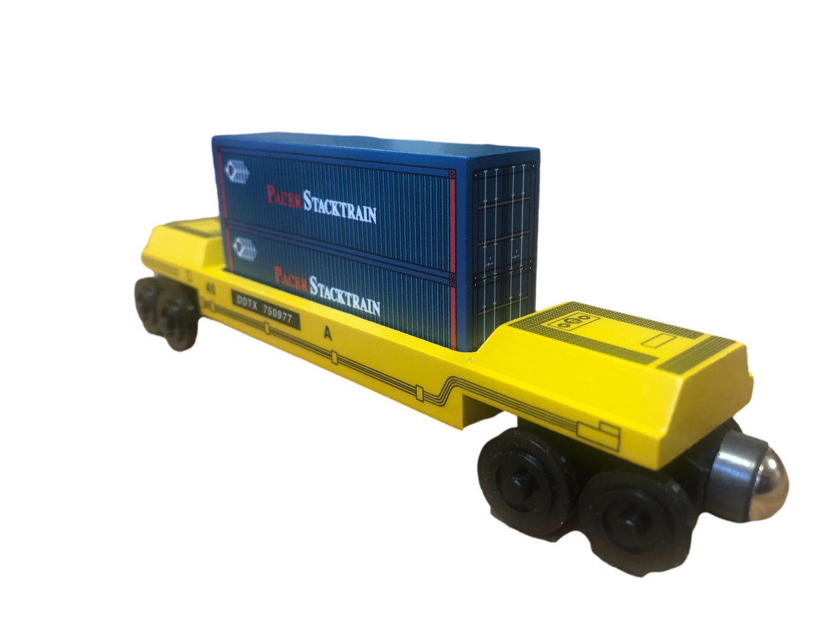 Pacer Stacktrain Double Stack – The Whittle Shortline Railroad - Wooden ...