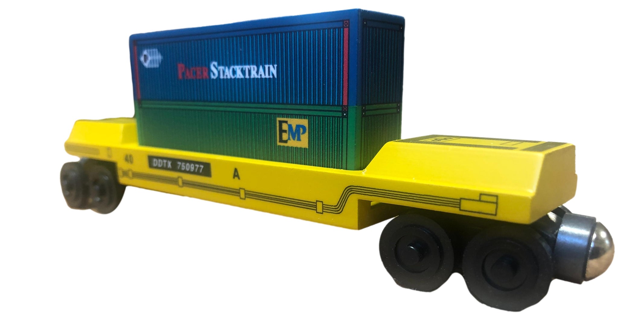 Pacer Stacktrain Emp Doublestack Intermodal Car