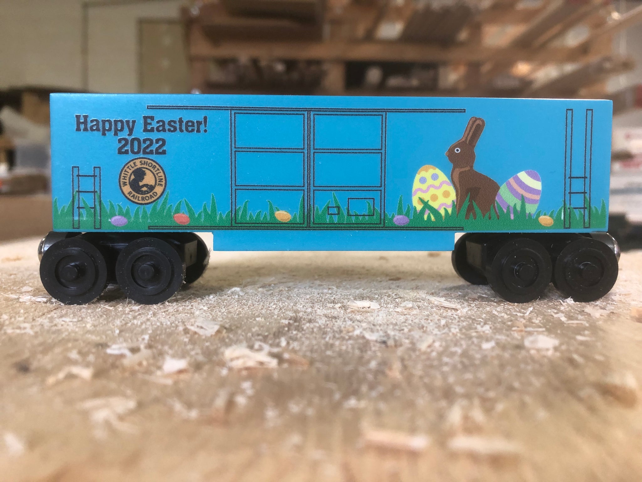 SOLD OUT for season - Easter 2022 Whittle Hi-Cube Boxcar!