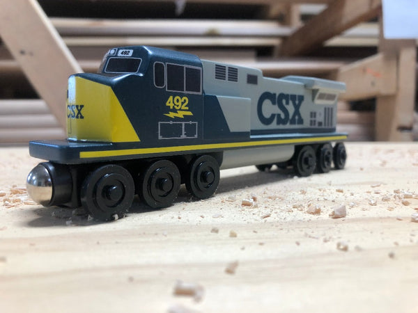 CSX Gray C44 Engine by Whittle Shortline Railroad