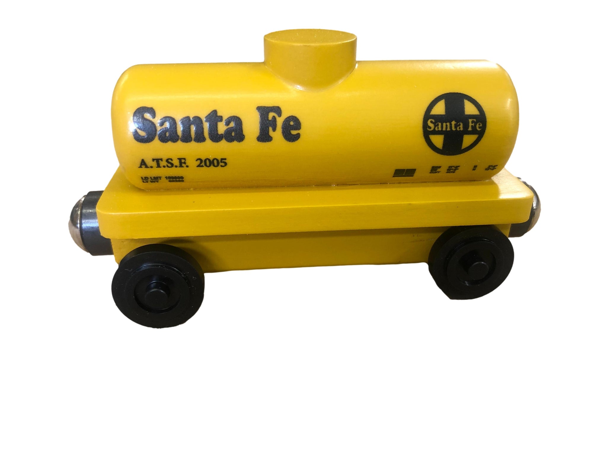 Santa Fe 3" Tanker Car by Whittle Shortline Railroad
