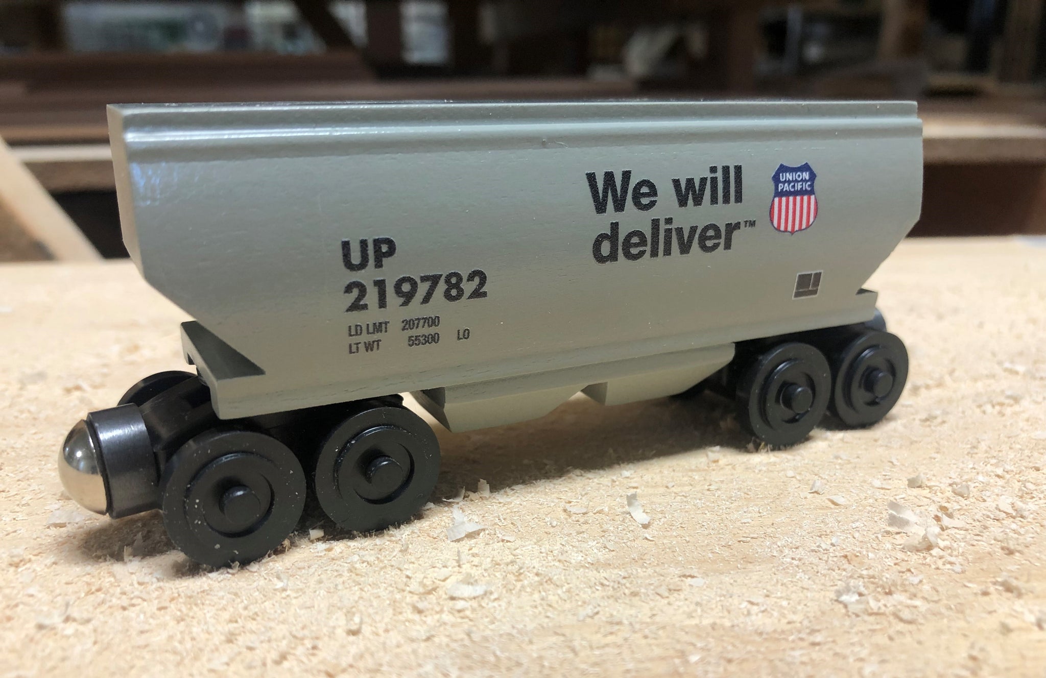 Union Pacific Cement Train Car 5"